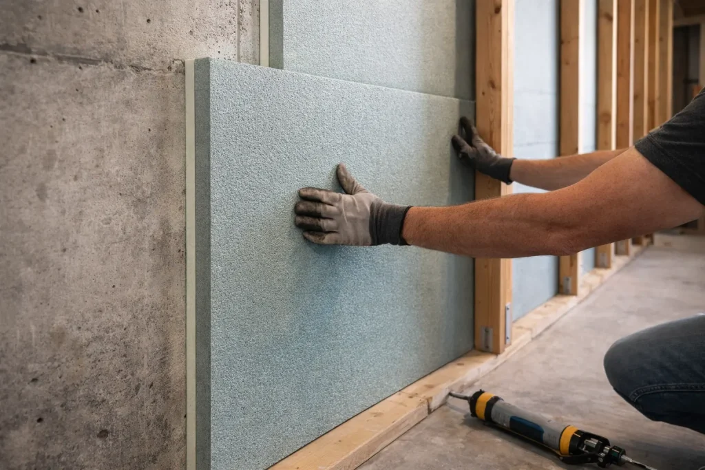 Use Rigid Foam Insulation as a Moisture Barrier  Resist Moisture 